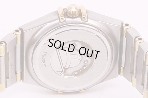 オメガ　コンステレーション　ミニ　1362.70　シェル文字盤　裏面拡大