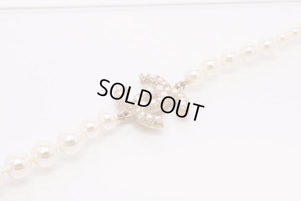 シャネル CCマーク パールショートネックレス A64757 拡大