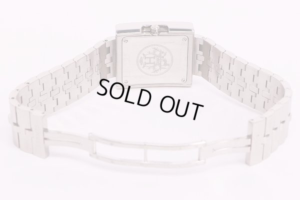 エルメス　ベルトウオッチ　BE1.210　白文字盤　ブレス