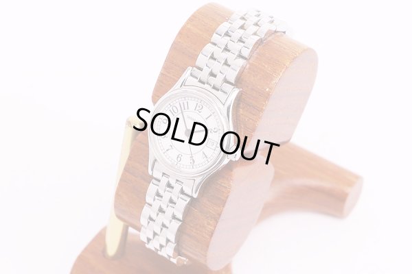 ティファニー　クラシック　ラウンド　白文字盤　サイド