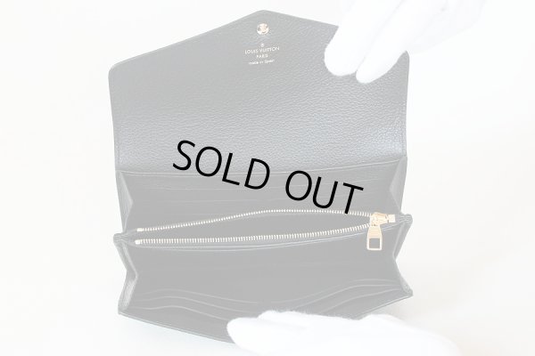 ルイ・ヴィトン ポルトフォイユ・サラ M61182 ノワール 中身