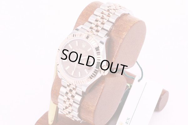 ロレックス　279171　茶文字盤　サイド