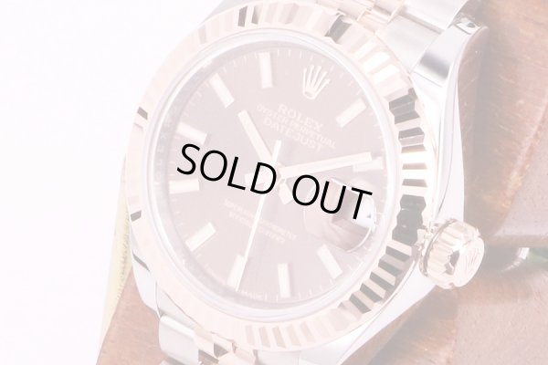 ロレックス　279171　茶文字盤　サイド拡大