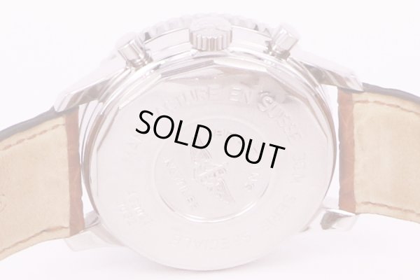 ブライトリング　ナビタイマー　ツインシックスティ　A39022　黒文字盤　裏面拡大