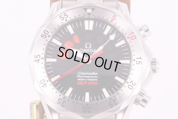 画像5: オメガ　シーマスター　アプネア　マイヨール　2595.50　黒文字盤