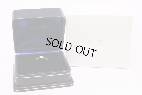 ロイヤル・アッシャー PT900 ダイアイリリング 0.16ct 3.40g 箱