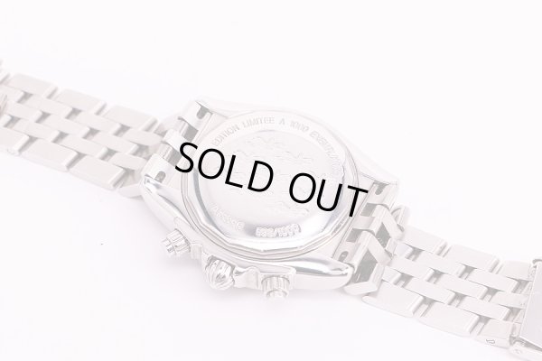 ブライトリング　クロノマット　エボリューション　A13356　フィレンツェトリコロール限定　黒文字盤　裏面