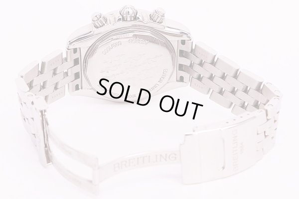 ブライトリング　クロノマット　エボリューション　A13356　フィレンツェトリコロール限定　黒文字盤　ブレス