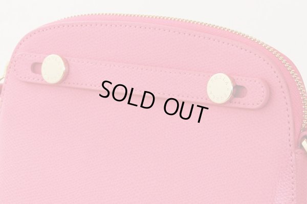 フルラ　PIPER MINI CROSSBODY　ミニショルダーバック　822131　ローズ　サイド上部