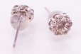 K18WG ダイアイリピアス 0.25ct*2 0.90g　裏面(2)