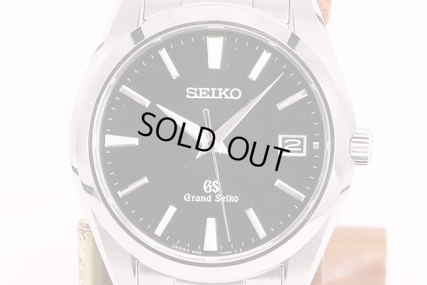 セイコー　グランドセイコー　SBGV007　9F82-0AA0　黒文字盤　表面