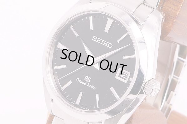 セイコー　グランドセイコー　SBGV007　9F82-0AA0　黒文字盤　サイド拡大