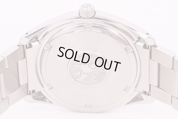 セイコー　グランドセイコー　SBGV007　9F82-0AA0　黒文字盤　裏面拡大