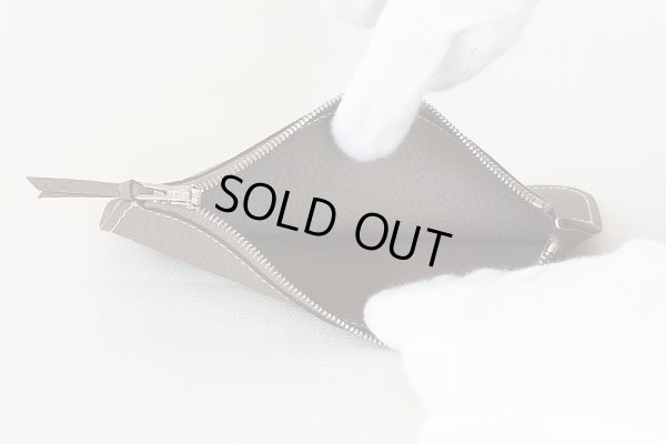 エルメス ドゴンGM 043070CK-18 エトープ/SIV金具 小銭入れ中身