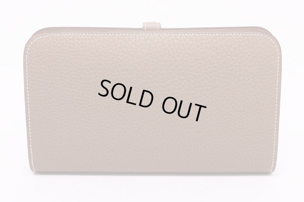 エルメス ドゴンGM 043070CK-18 エトープ/SIV金具 裏面