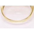 K18 イエローパールダイアイリリング 11.90mm 0.45ct 6.20g　外側