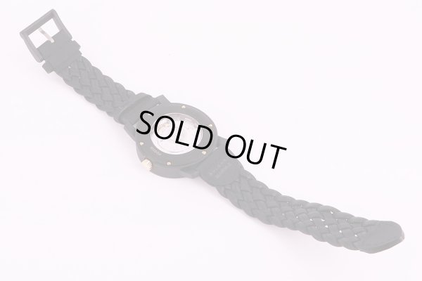 ブルガリ　カーボンゴールド　BB40　BCGLD/N　黒文字盤　革ベルト状態