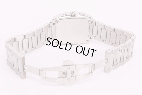 サントノーレ　ローマンレディ　クロノグラフ　銀文字盤　ブレス