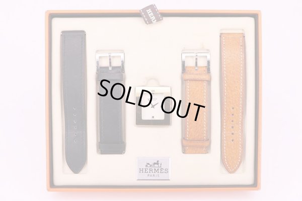 エルメス　ベルトウオッチ　BE1.220　コンビ　白文字盤　箱
