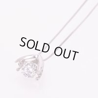 PT850/900 ダイアイリペンダントネックレス 0.50ct 2.60g