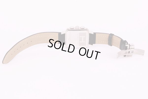 ハミルトン　ロイド　クロノグラフ　H194120　黒文字盤　革ベルト状態