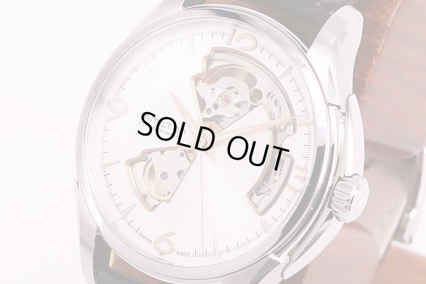 ハミルトン　ジャスマスター　ビューマチック　H325651  銀文字盤　サイド拡大