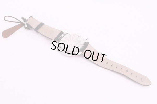 ガガ・ミラノ　マニュアーレ40　5020　白シェル文字盤　革ベルト状態(3)