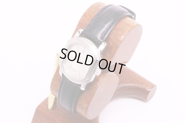 ティファニー　マーククーペ　銀文字盤　サイド