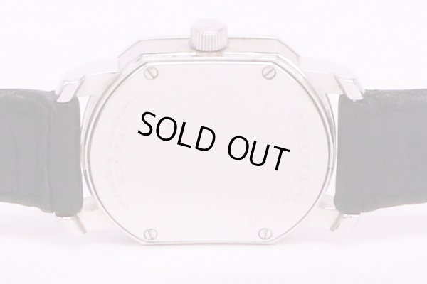 ティファニー　マーククーペ　銀文字盤　裏面拡大