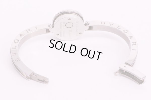 ブルガリ　B01 BZ22　白文字盤　白ベゼル　バングル