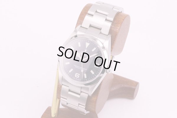 ロレックス　114270　Z920307　エクスプローラーI　黒文字盤　サイド