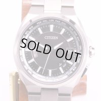 シチズン　CB0120-55E　電波エコドライブ　ワールドタイム　黒文字盤