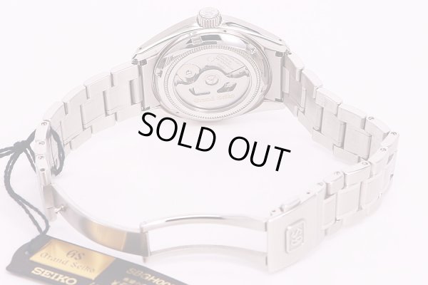 セイコー　グランドセイコー　SBGH005　9S85-00A0　ハイビート　黒文字盤　ブレス