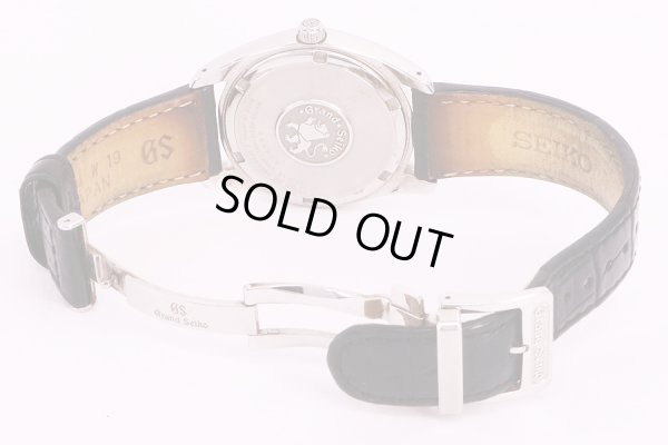 セイコー　グランドセイコー　SBGX095　9F62-0AB0　白文字盤　革ベルト