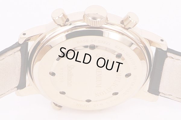 シェルマン　グランドコンプリケーション　プレミアム　白文字盤　裏面拡大