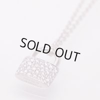 ティファニー　750WG ロック ペンダント ネックレス  8.30g