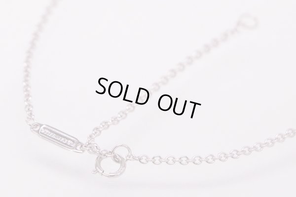 ティファニー 750WG ロック ペンダント ネックレス 8.30g 留め具