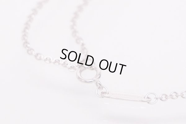 ティファニー 750WG ロック ペンダント ネックレス 8.30g 留め具拡大
