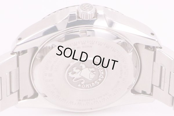 セイコー　グランドセイコー　ダイバーズ　200m SBGX115 9F61-0AF0　銀文字盤　裏面拡大