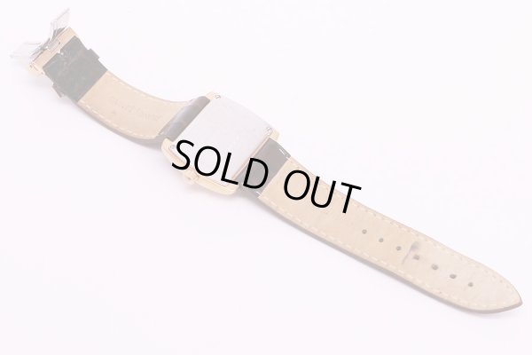 サントノーレ　ローマホライズン　722031.18　銀文字盤　革ベルト状態(1)