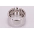 ポンテヴェキオ　K18WG ダイアイリリング 0.12ct 11.00g　内側