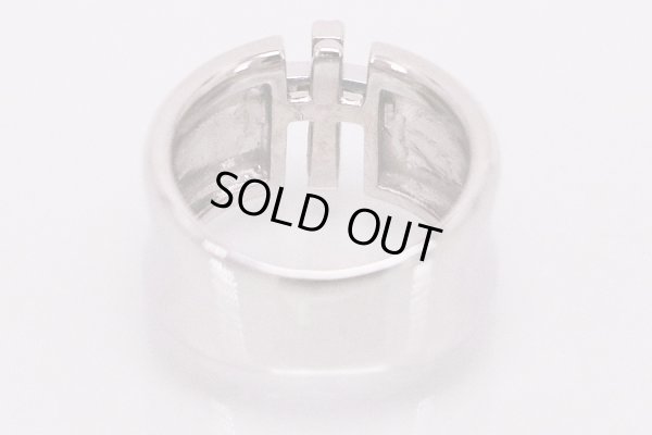 ポンテヴェキオ　K18WG ダイアイリリング 0.12ct 11.00g　内側