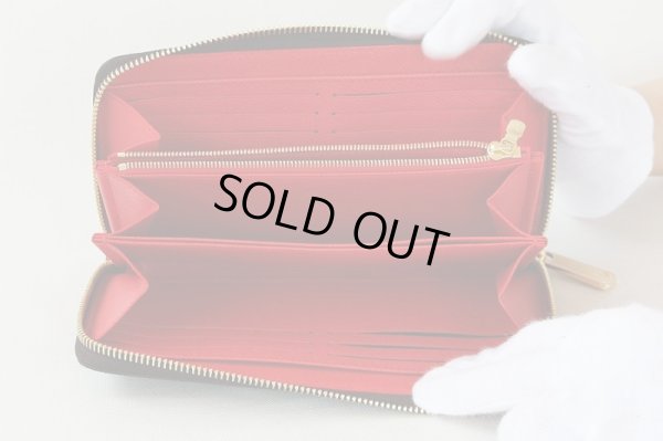 ルイ・ヴィトン　ジッピー・ウォレット M41896 コクリコ　中身