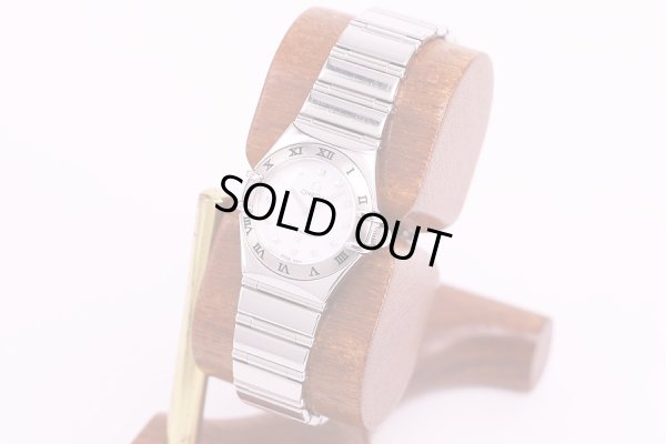 オメガ　コンステレーション　ミニ　マイチョイス　1561.71　シェル文字盤　サイド