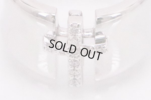 ポンテヴェキオ　K18WG ダイアイリリング 0.12ct 11.00g　拡大