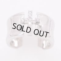 ポンテヴェキオ　K18WG ダイアイリリング 0.12ct 11.00g