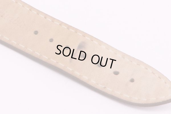 サントノーレ　ローマホライズン　722031.18　銀文字盤　革ベルト状態(2)