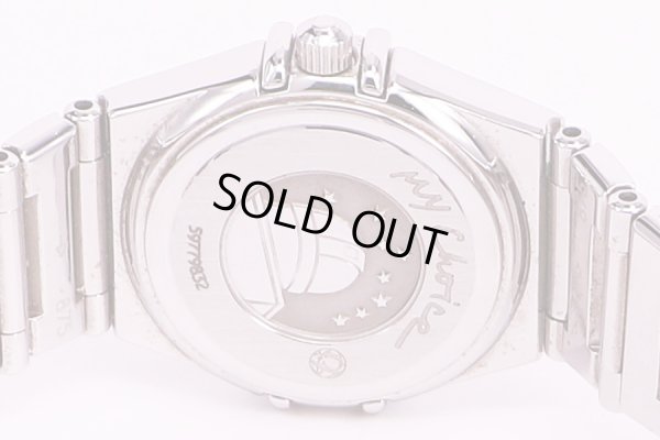 オメガ　コンステレーション　ミニ　マイチョイス　1561.71　シェル文字盤　裏面拡大