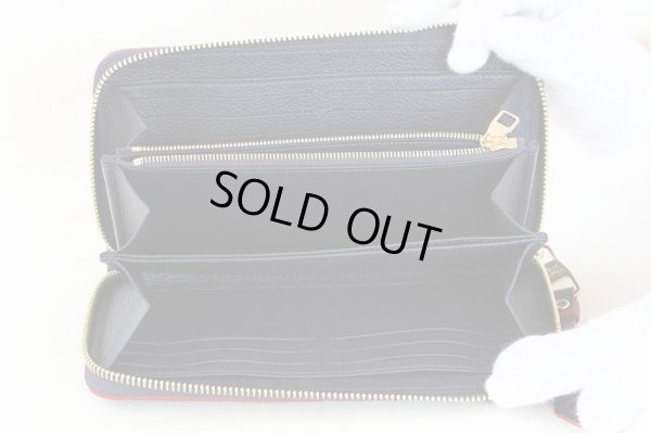 ルイ・ヴィトン　ジッピー・ウォレット M62121 マリーヌルージュ　中身