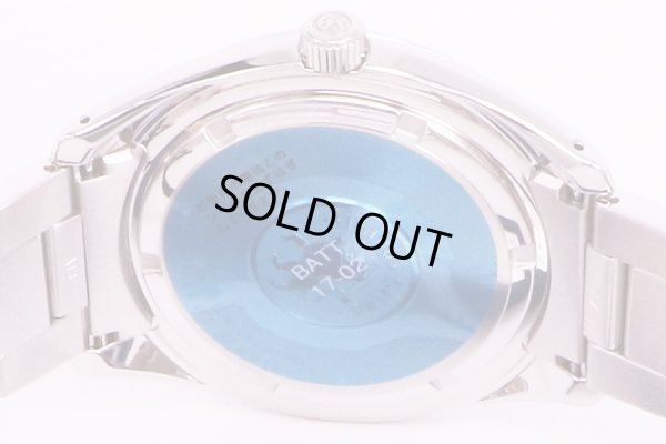 セイコー　グランドセイコー　SBGV221　銀文字盤　裏面拡大